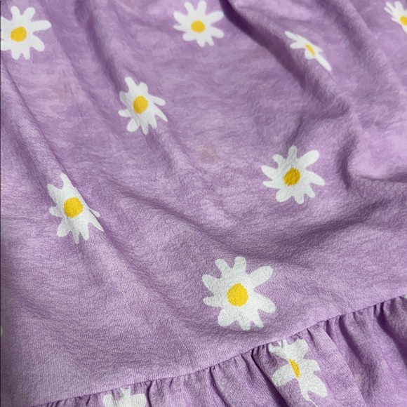 SHEIN Lavender Daisy Ruffle Tank Top - Picture 3 of 4
